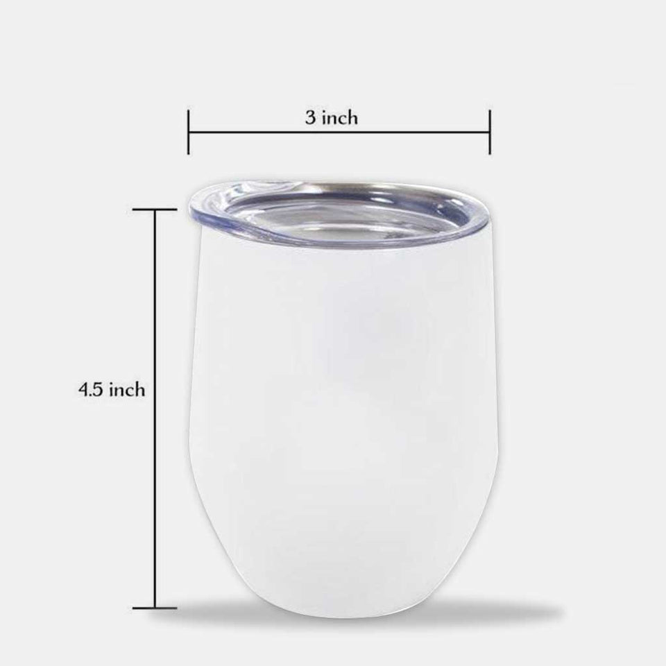 Apparently We're Trouble When We Are Together Who Knew - Personalized Bestie Wine Tumbler