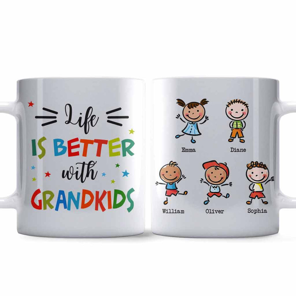 Grandma We Love You - Personalized Mother's Day Mug