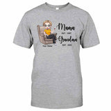 Mama Est Grandma Est - Personalized Mother's Day T-shirt and Hoodie