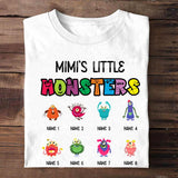 Granma Lil Monsters - Personalized Mother's Day Grandma T-shirt and Hoodie