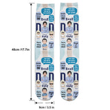 This Dad Belongs To - Personalized Father Socks