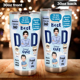This Dad Belongs To - Personalized Father Tumbler
