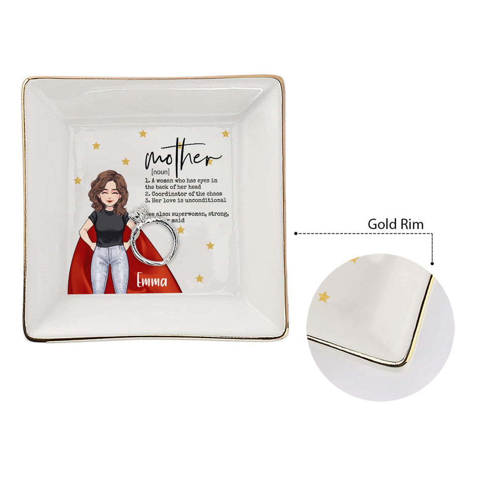 Mother - Personalized Mother's Day Mother Jewelry Dish