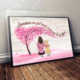 Need Someone To Be There - Personalized Dog Canvas And Poster