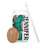 Nurse Life - Personalized Nurse Can Glass