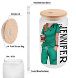 Nurse Life - Personalized Nurse Can Glass