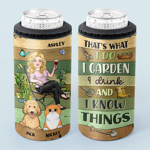 That's What I Do - Personalized Gardening Can Cooler