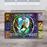 Check Your Energy - Witch Doormat