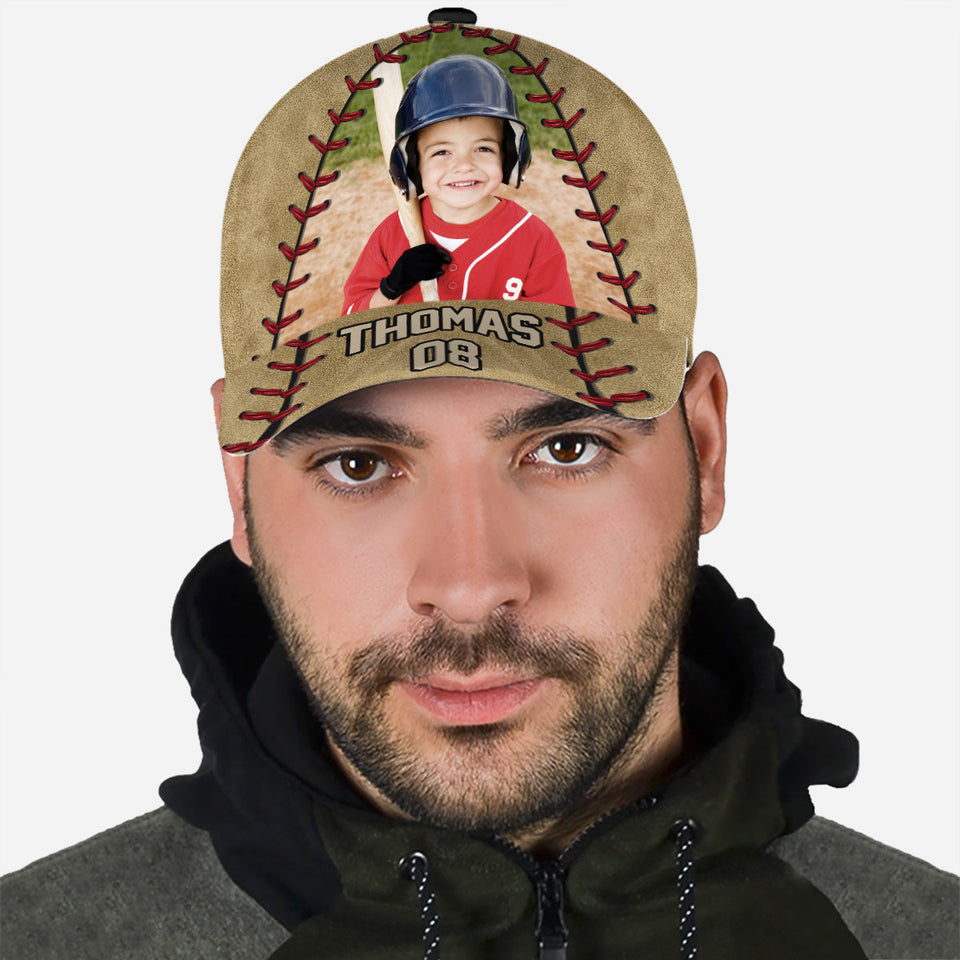 Never Give Up - Personalized Baseball Classic Cap