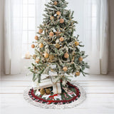 Merry Woofmass Cute Pitbull - Dog Tree Skirt