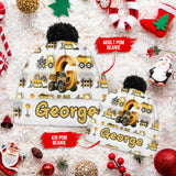 Construction Alphabet Letter - Personalized Kid Beanie Hat