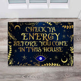 Check Ya Energy - Witch Doormat