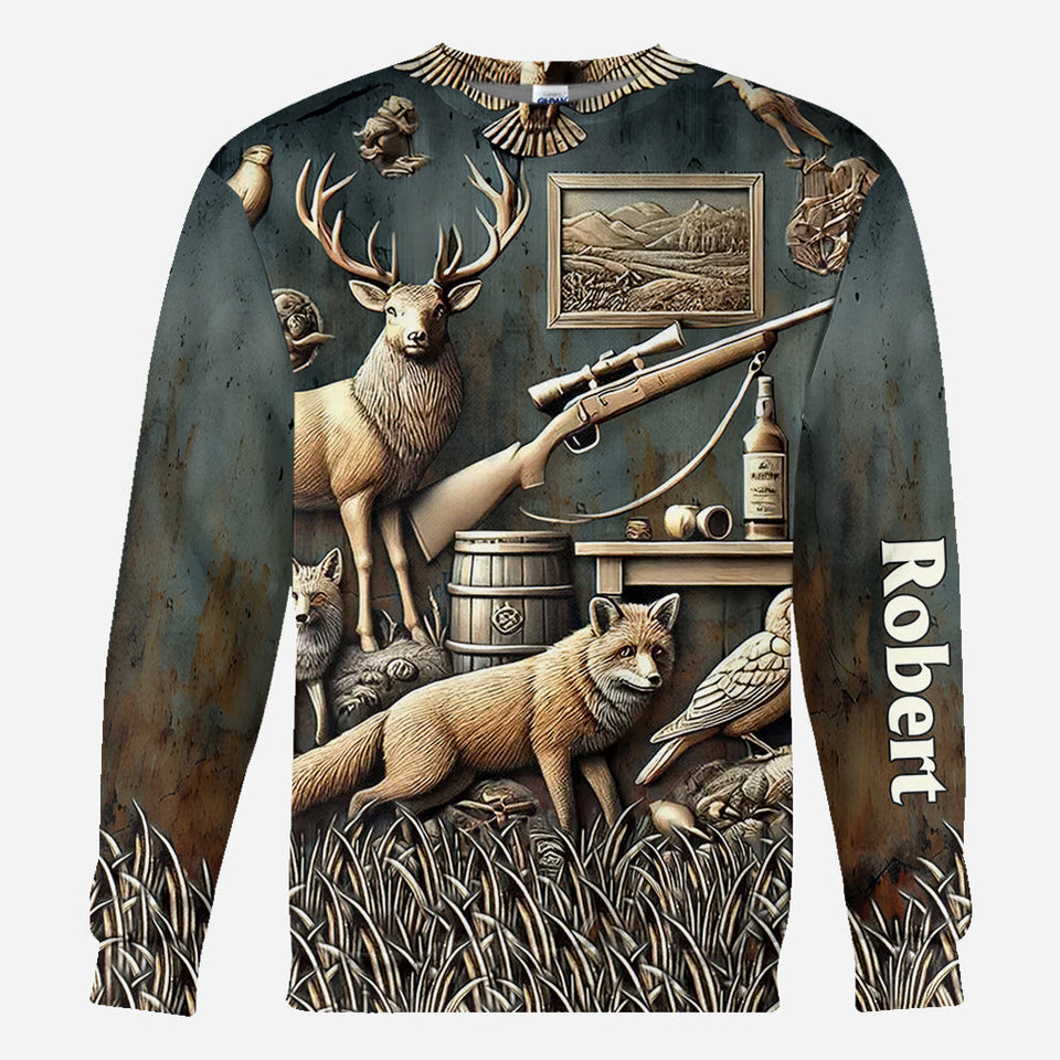 Best Hunter Ever - Personalized Hunting All Over Shirt