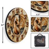 Golden Dragon - Personalized Dragon Wall Clock
