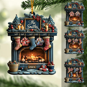 Merry Christmas 2024 - Personalized Family Ornament