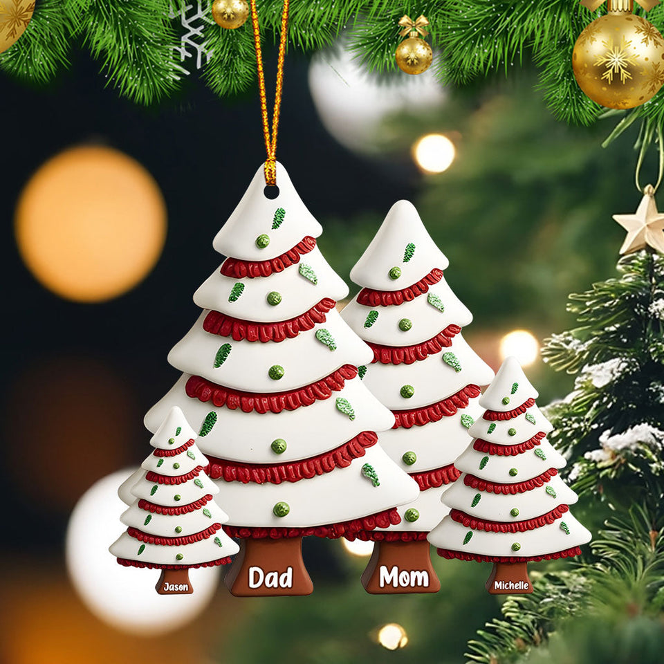 Christmas Family - Personalized Family Ornament