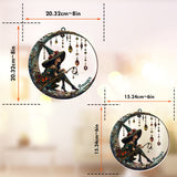 Beautiful Witch - Personalized Witch Window Hanging Suncatcher Ornament