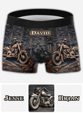 Strong Engine - Personalized Biker Men’s Boxer Briefs