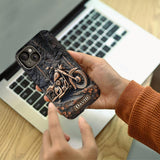 Time To Ride - Personalized Biker Full Print Phone Case