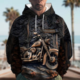 Time To Ride - Personalized Biker All Over Print Hoodie & Classic Cap