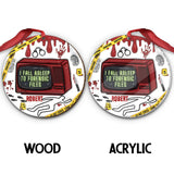 I Fall Asleep For Forensic Files - Personalized Ornament