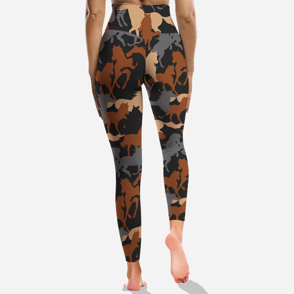 Love Horses - Personalized Horse Hoodie and Leggings