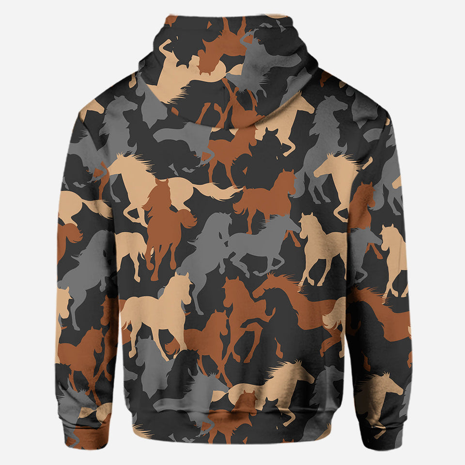 Love Horses - Personalized Horse Hoodie and Leggings