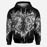 Love Skulls - Personalized Skull Hoodie and Leggings