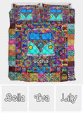 Hippie Van - Personalized Hippie Quilt Set