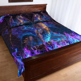 Love Dragons - Personalized Dragon Quilt Set