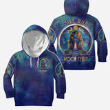 Stay Wild Moon Child - Personalized Yoga Hoodie and Leggings