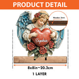 Guardian Grace - Personalized Christian 1 Layered Big Freestanding