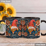 Live Like In Full Bloom - Personalized Hippie Accent Mug
