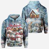 My Grandkids Melt My Heart - Personalized Grandma All Over Shirt