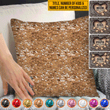This Grandma Mom Mimi Nana Gigi Belongs To - Gift for grandma - Personalized Sequin Pillow Cover