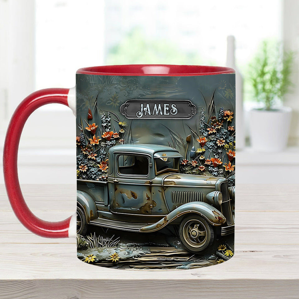 Classic Car - Personalized Muscle Car Accent Mug