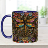 Hippie Lovers - Personalized Hippie Accent Mug