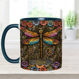 Hippie Lovers - Personalized Hippie Accent Mug