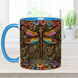 Hippie Lovers - Personalized Hippie Accent Mug