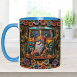 Gnome Hippie Lovers - Personalized Hippie Accent Mug