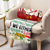 Slayin or Sleighin - Personalized Blanket
