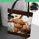 Love Highland Cows - Personalized Tote Bag