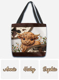 Love Highland Cows - Personalized Tote Bag
