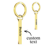 Custom Music Code Bar Music Code Keychain - gift for anyone - Personalized Keychain