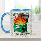 This Little Light Of Mine - Personalized Colleague Accent Mug
