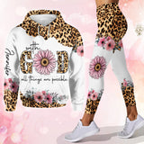 Possible With God - Personalized Christian Hoodie and Leggings