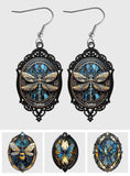 Vintage Dragonfly, Butterfly... - Personalized Gardening Earrings