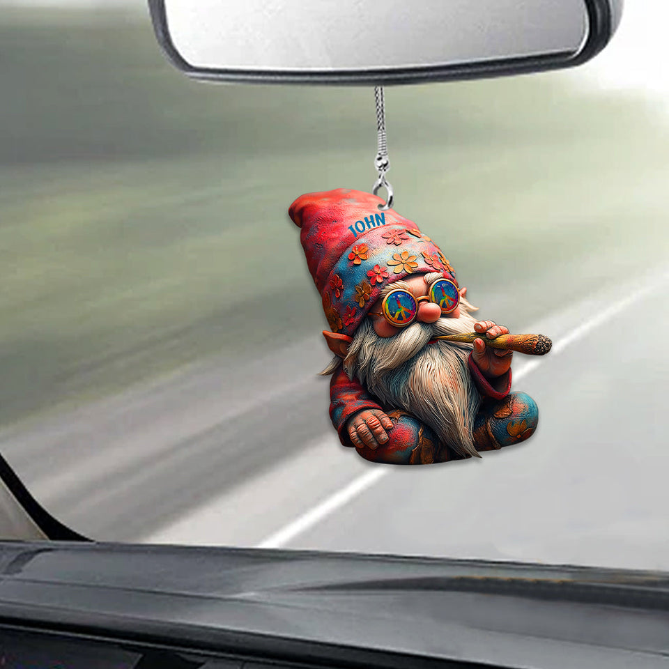 Hippie Soul - Personalized Hippie Car Ornament