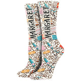 Wild Nurse Leopard - Personalized Nurse Socks
