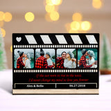 Creative Clapperboard - Personalized Couple 1 Layered Big Freestanding